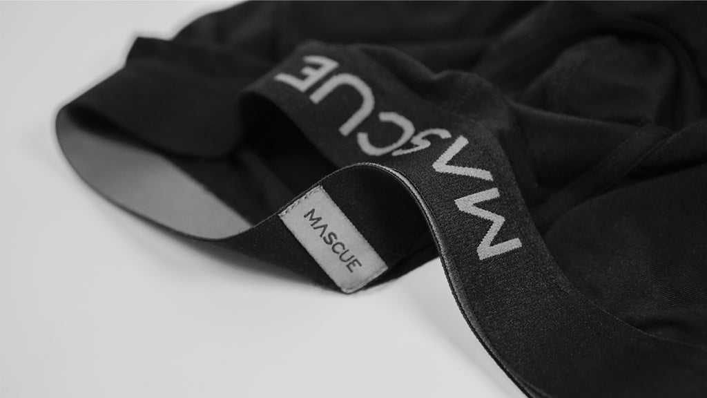 MASCUE Boxer Brief [Black] - Big Pouch U-Shaped 3D กางเกงในผู้ชาย เป้าลึก ผ้าเป้าชั้นเดียวระบายอากาศดี ลดเสียดสี