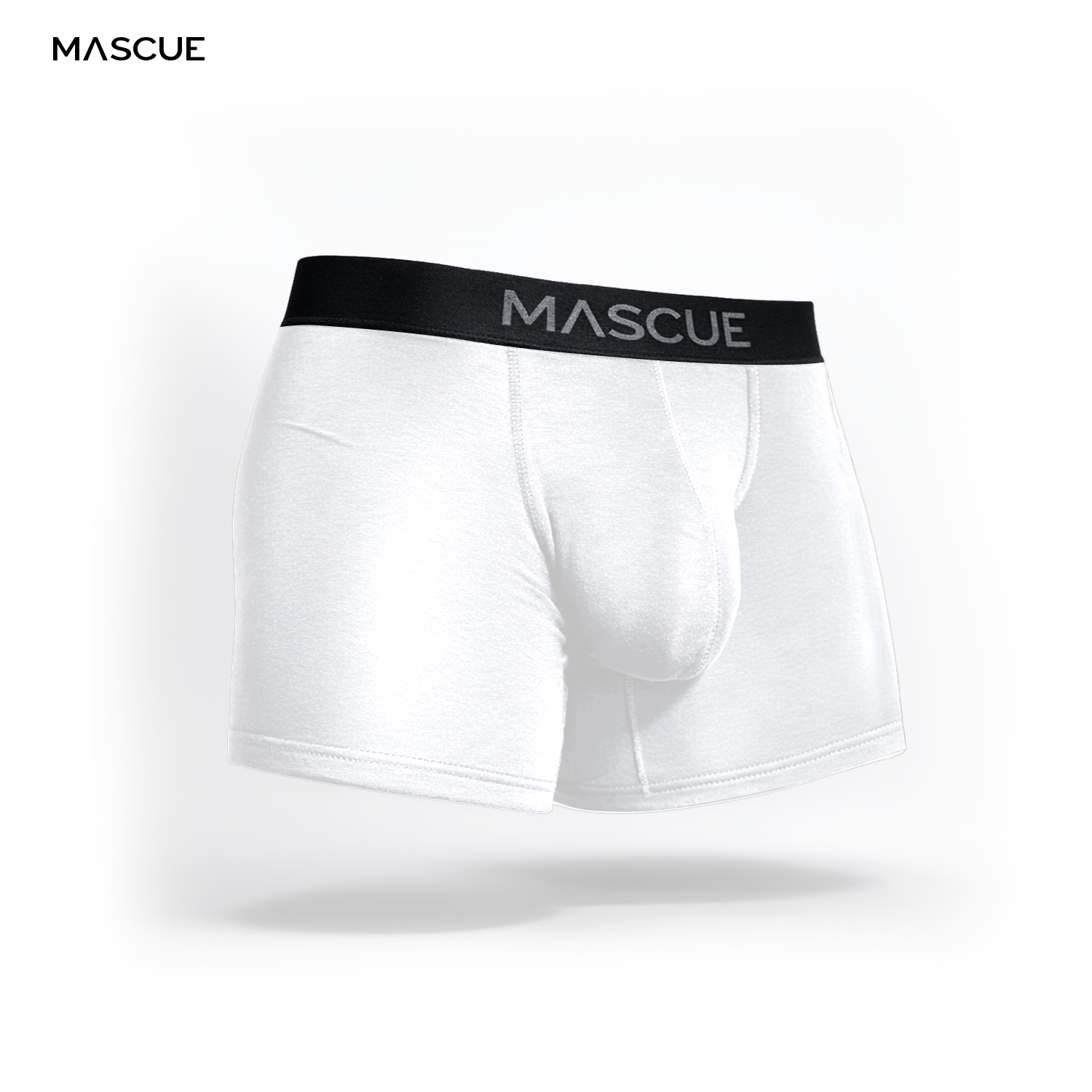 MASCUE Boxer Brief [White] - Big Pouch U-Shaped 3D