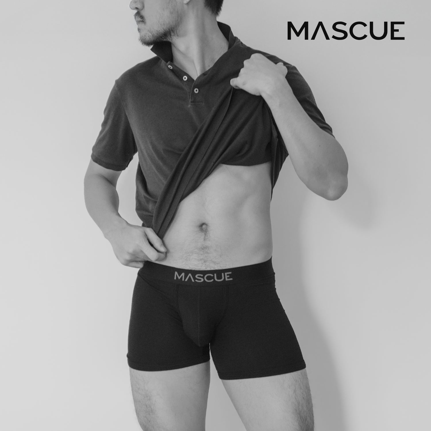 MASCUE Boxer Brief [Black Edition] - Big Pouch U-Shaped 3D