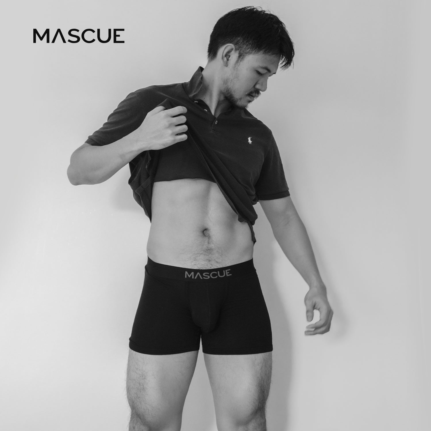 MASCUE Boxer Brief [Black Edition] - Big Pouch U-Shaped 3D