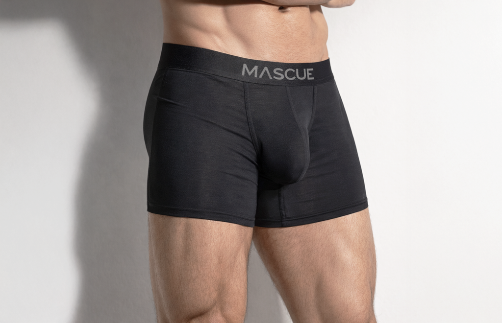 MASCUE Boxer Brief [White] - Big Pouch U-Shaped 3D